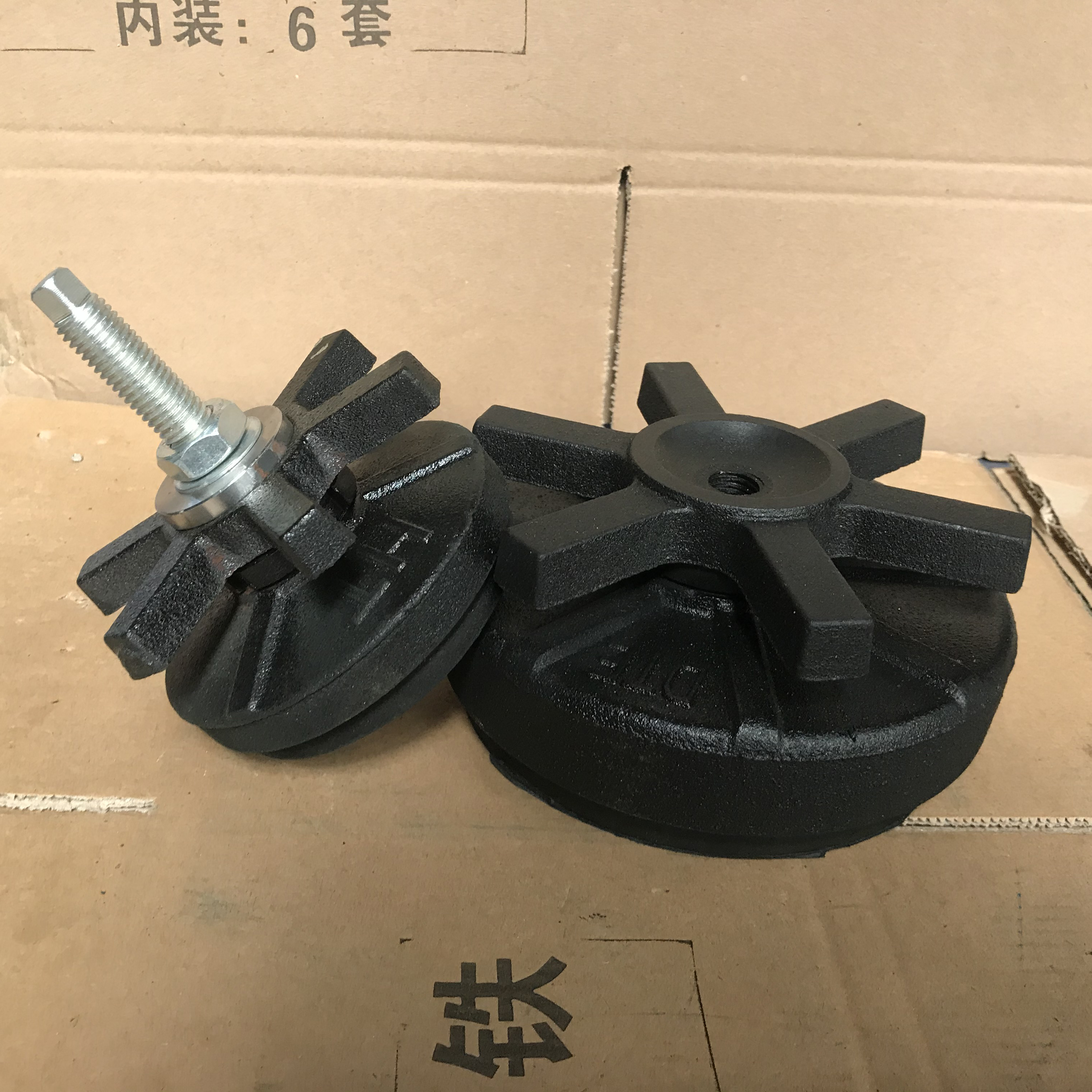 六爪減震墊鐵 六爪減震墊鐵